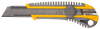 Нож «STAYER PROFI» механический фиксатор, двухкомпонентный корпус, 25мм