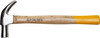 Молоток-гвоздодер «Stayer Standard» кованый с деревянной ручкой 450г