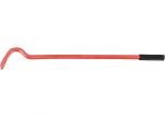 Лом-гвоздодер «Россия» круглый, диаметр 17 мм, резиновая ручка, 600 мм